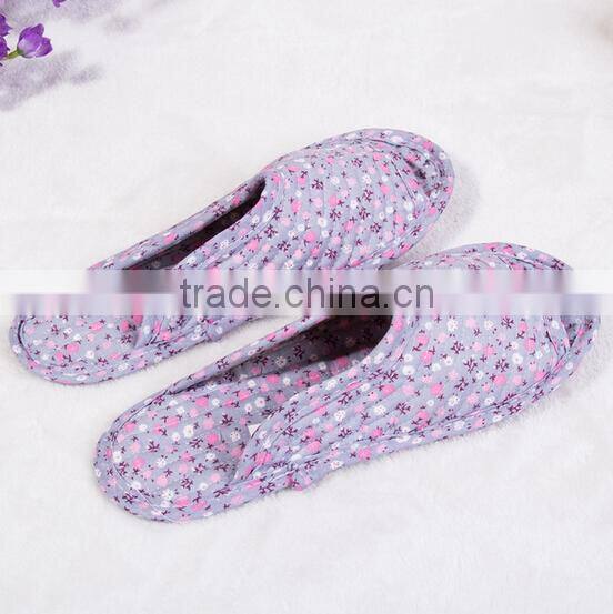 China 2014 New Products Custom Logo Fashion Lady hotel slippers
