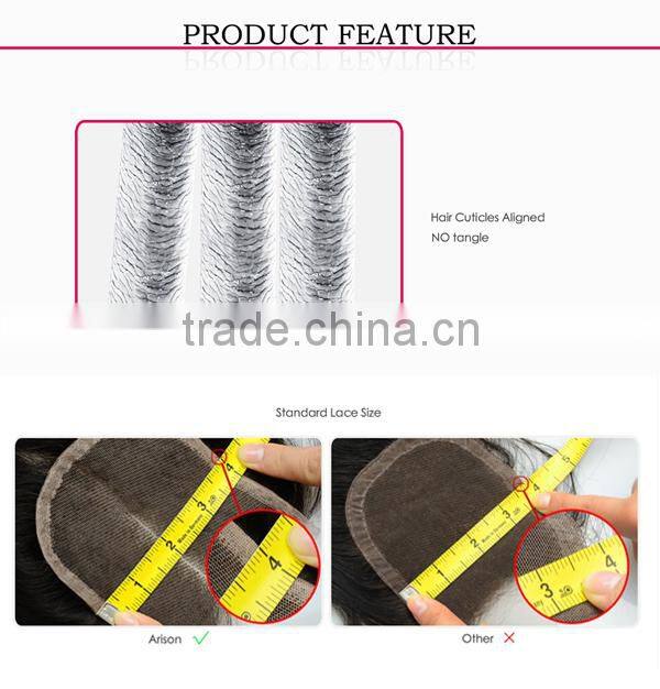 Wholesale Kinky Curly Cheap Virgin Lace Closure 4X4