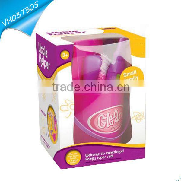 Plastic Mini house toy,Home cleaning set,Cleaning play set toy