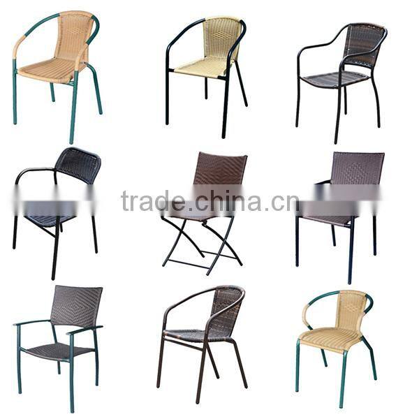 Factory Manufacturer synthetic rattan chairs