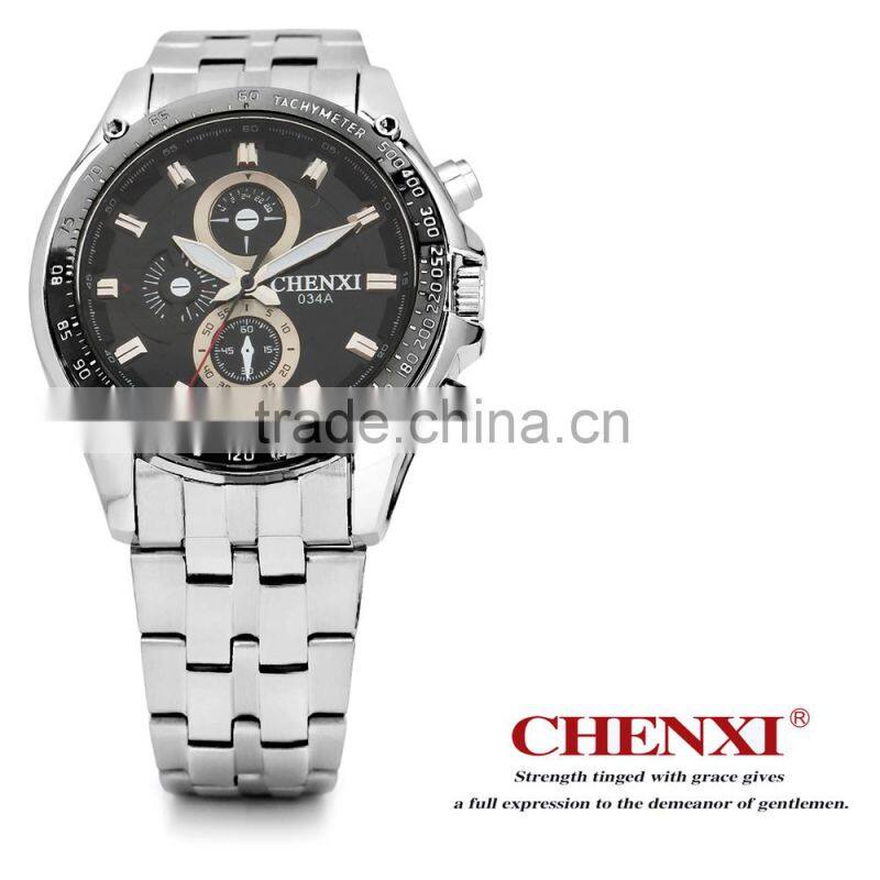 western wrist watches Made in China stainless steel watch special price 034AMS
