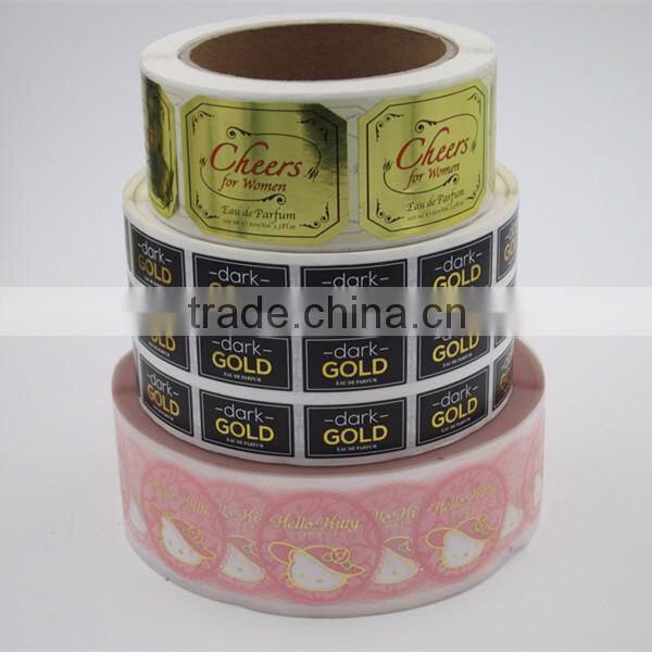 factory price adhesive label sticker for cosmetic