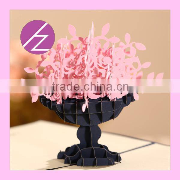 Popular 3D Wedding Invitation Party Card Greeting Card 3D-12