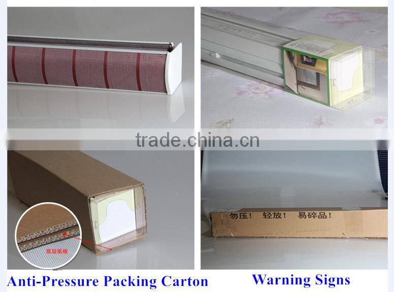 Home Decorating Fabric Shangri-la Roller Blinds/Triple Shades with Manual/Motorized System