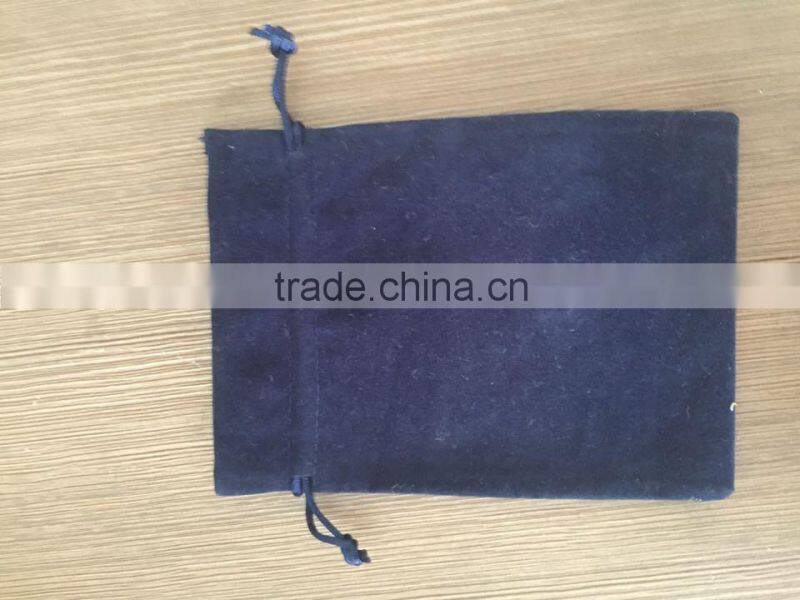 flannel jewellery bag