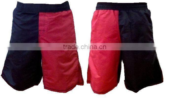 Black and Red Fight Shorts