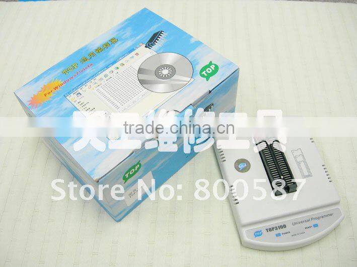 High quality !!! NEW TOP TOP3100 Universal Programmer for Windows7/Vista/Xp 32bits MCU PIC AVR 51,hot sale!