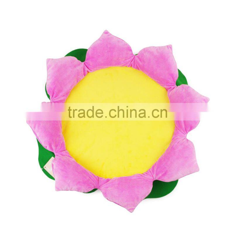 Fashion styles washable clear comfortable warm funny cute lotus pet bed for dog of Rosey Form