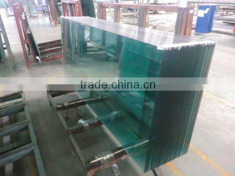 8mm Heat-soaked tempered glass door panel(CCC ISO9001 EN12150)
