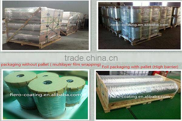 25 micron Metallized Polypropylene Film for lable printing