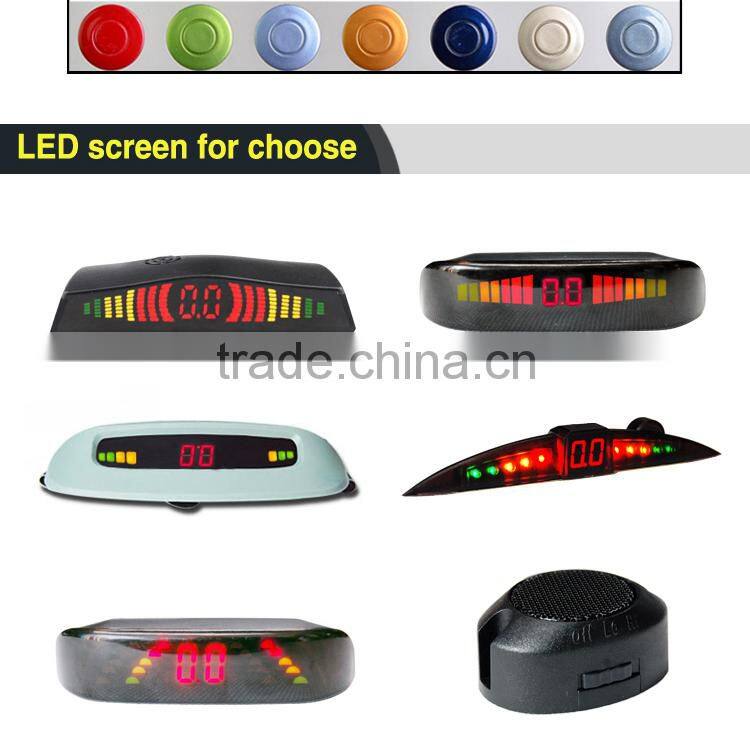 Fashion LED car parking display built in buzzer alert parking sensor OEM/ODM