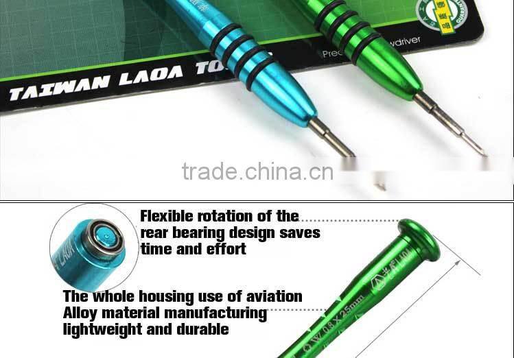 5 in 1 LAOA mobilphone cell phone repair professional tearing crossed star type slotted screwdriver screwdriver set