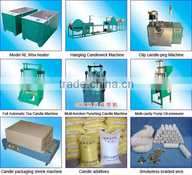 Church candle making machine