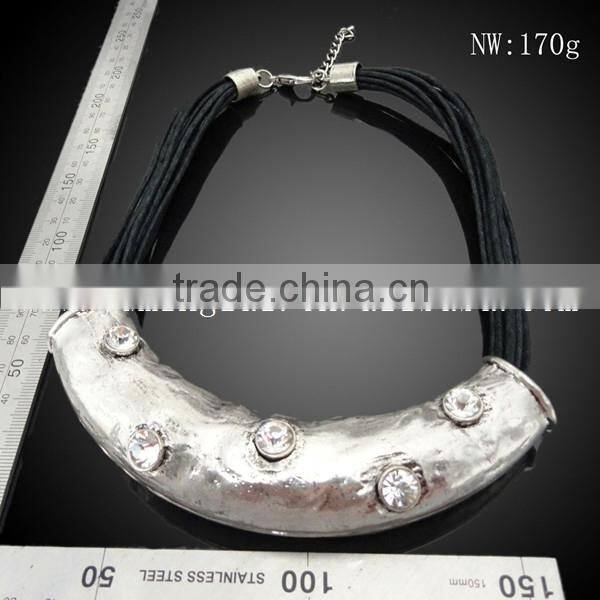 Indian style silver necklace ,native american style necklace ,alloy necklace