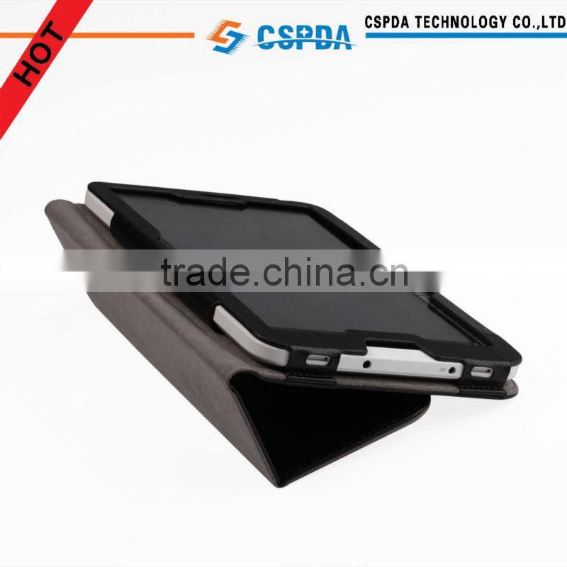 Factory price folio back stand leather case cover for Acer Iconia W3-810 Tablet