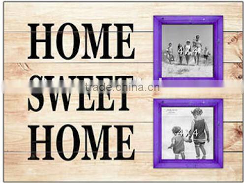 MHOME beautiful wood hanging photo frame