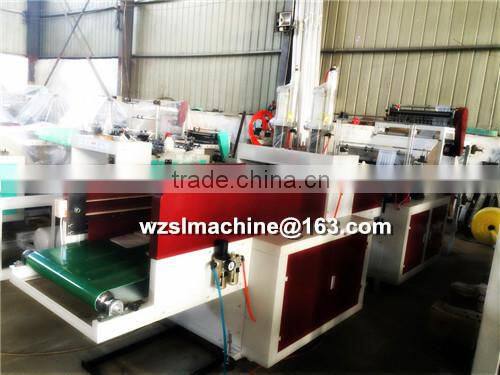 CE Leading Manufacturer SUPER High Speed bag making machine/ T-shirt bag machine/ plastic bag making mahine