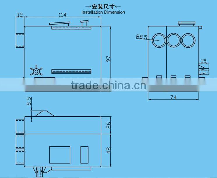 Linear Actuators Control Box to Control 2 Motors