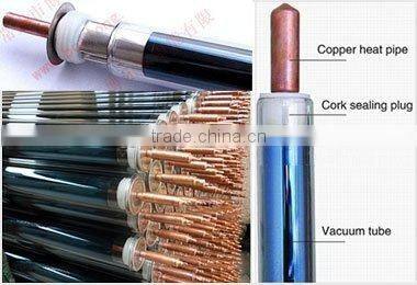 solar heat absorbing heat pieppe solar water heater tube