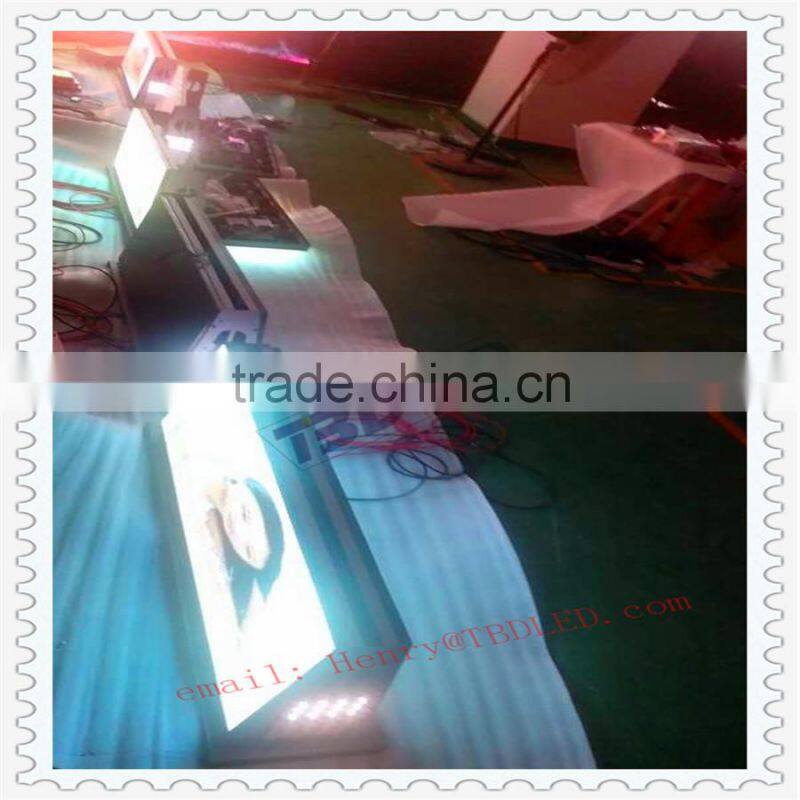 outdoor RGB P5 super bright LED taxi display screen with double-faced