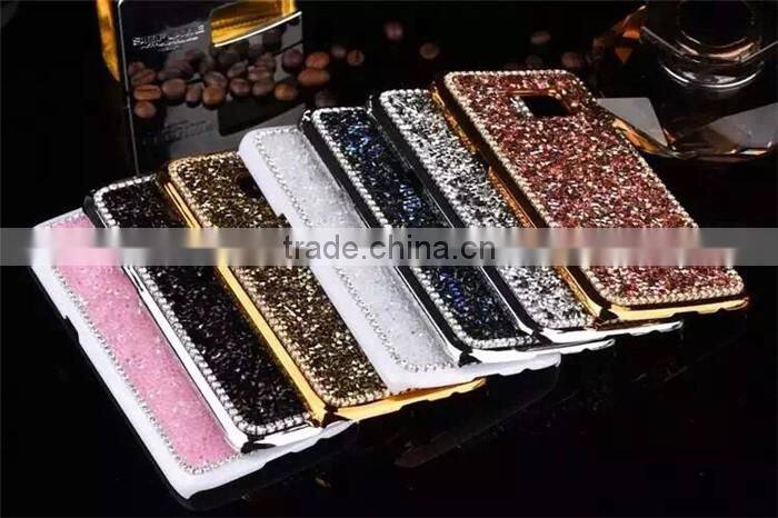 For Samsung S7 Sase Hybrid Back Covers Luxury Bling Style