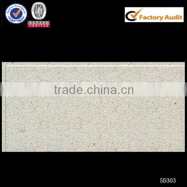 exterior decoration rustic porcelain stone textured wall tile 300x600