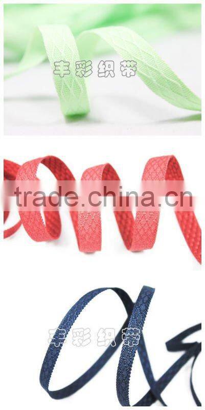 Colorful stripe polyster webbing