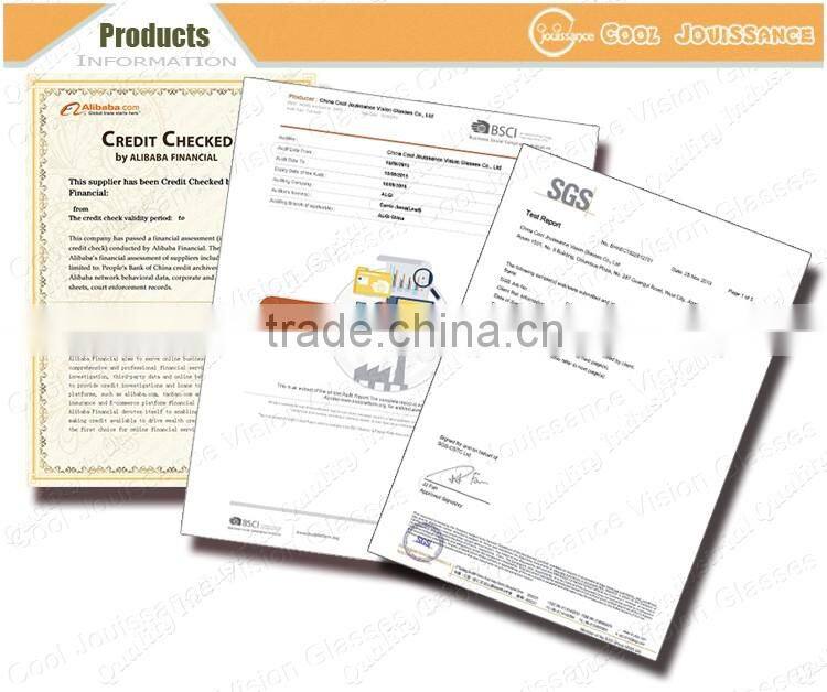 Clear plastic eyeglass cases/ sunglasses case for school/hard plastic optical frame cases