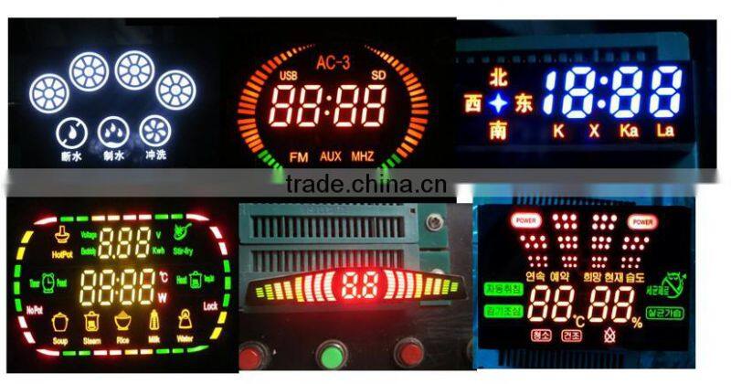 7 segment 3 digits led display