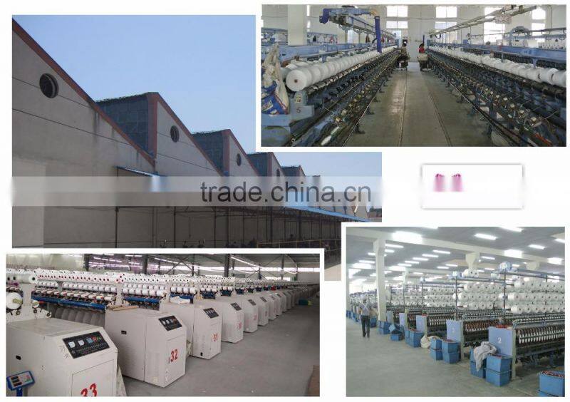 colored polyester spun yarn