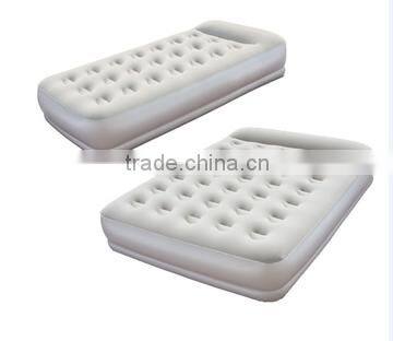 2016 hot sale inflatable swimming pool bed /beach bed/unique beds sale inflatable flocked bed