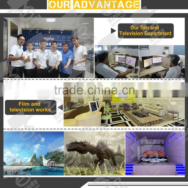 IAAPA popular VR treadmill virtual reality simulator 9d cinema