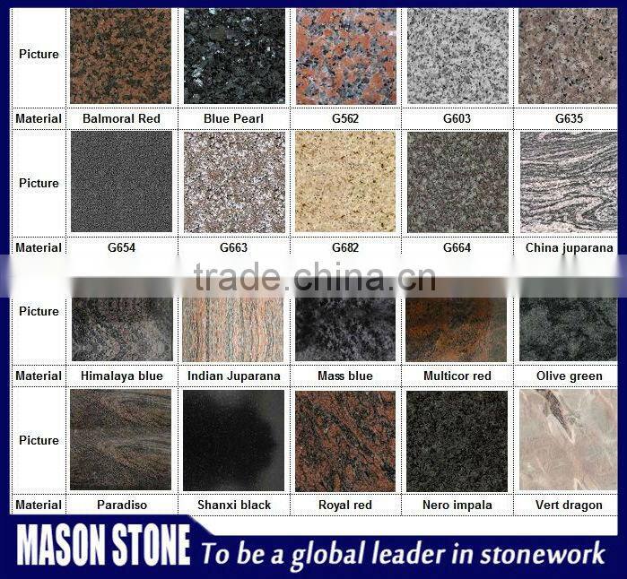 Mason high quality modern granite tombstone designs