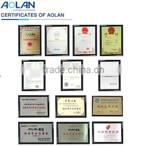 Aolan manufacturer 85% evaporating effeciency paper evaporative cooling pad size customized