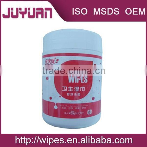 Plant base Antiseptic Hand Sanitizing Wipe , kill 99.9% germ in one minute