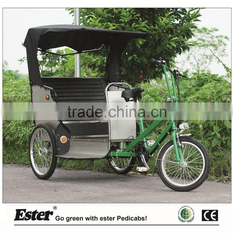 high quality Tourist /taxi ESTER pedicab made in China