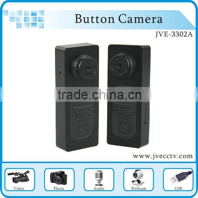 JVE-3302A Mini camera,Button Camera,Video recorder : AVI format, 720*480 resolution, 30fps