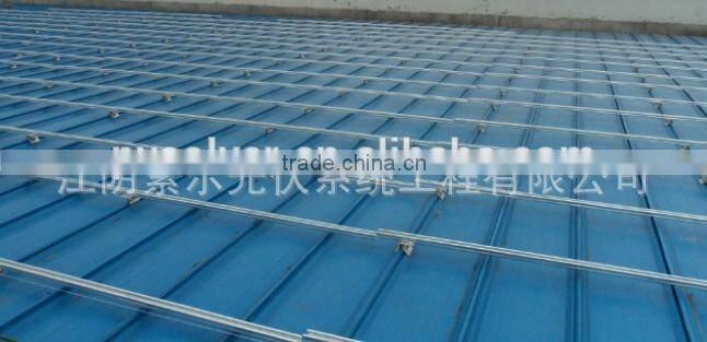 high quality tin roof mount galvanized steel solar frame