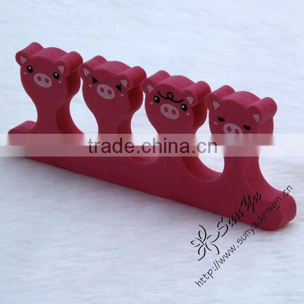 Nail separate sponge for nail treatment