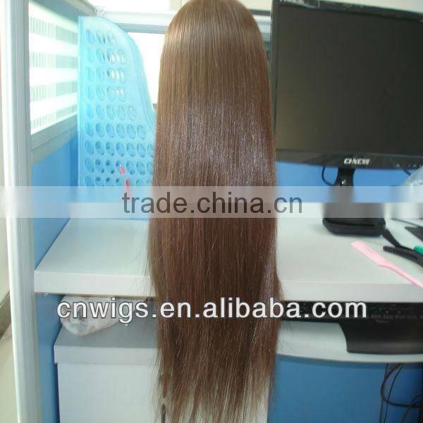 Premium Quality human hair training head/hairdressing training heads