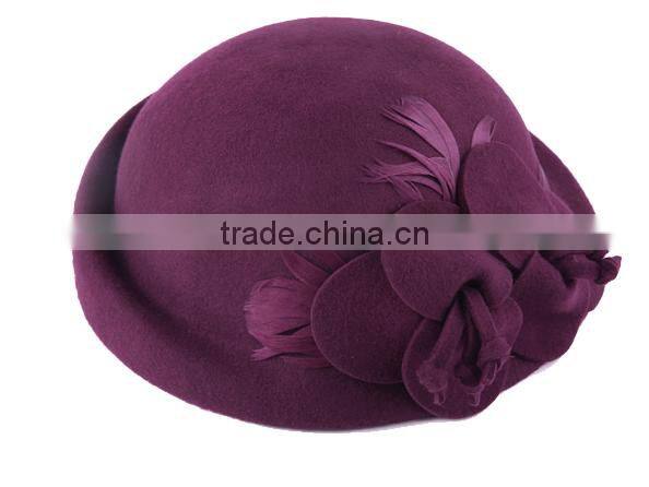 wool felt hat beret hat