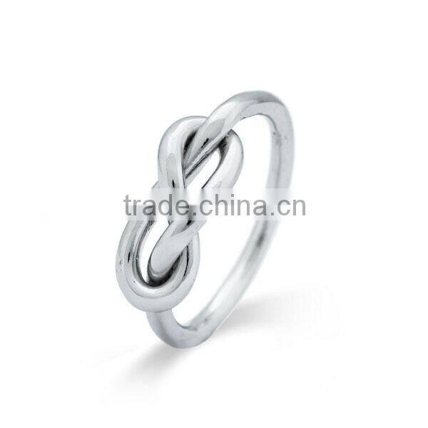 Best selling Infinity 925 sterling silver ring