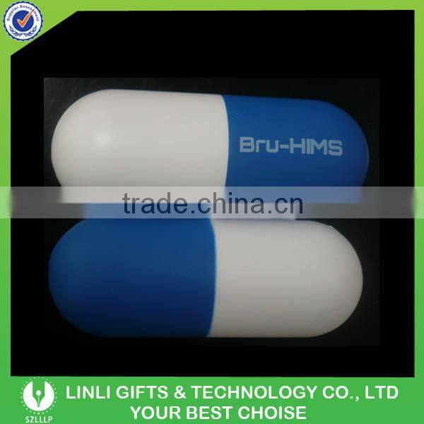 Pill Shape Squeeze PU Ball Supplier