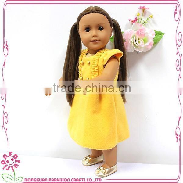 Fashion girls toys pretty vinyl girl doll baby vinyl plastic doll