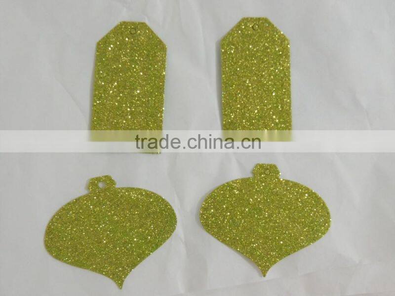 green printed birthday greeting cards with shiny lamination