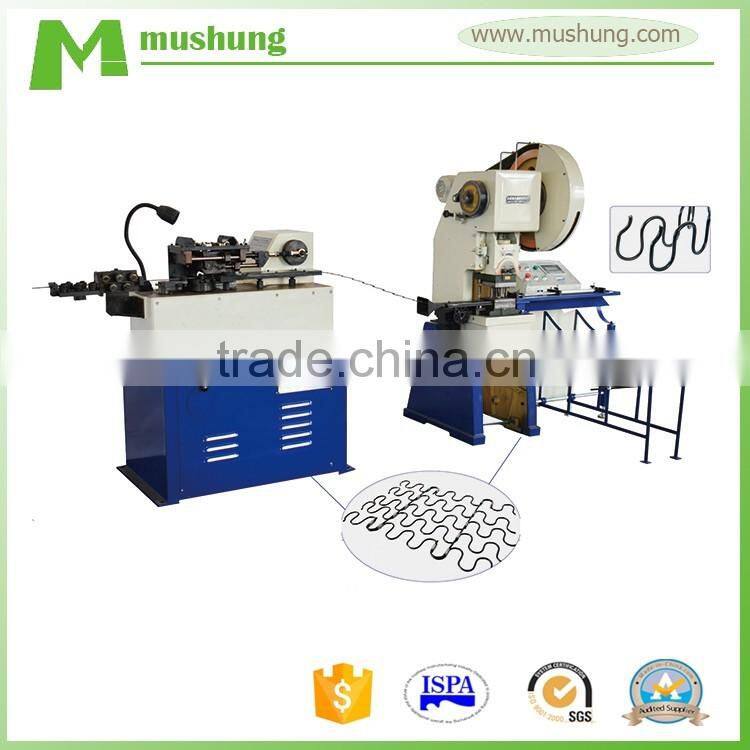 Automatic S-Shape Spring bending and Cutting Sofa Spring Machine