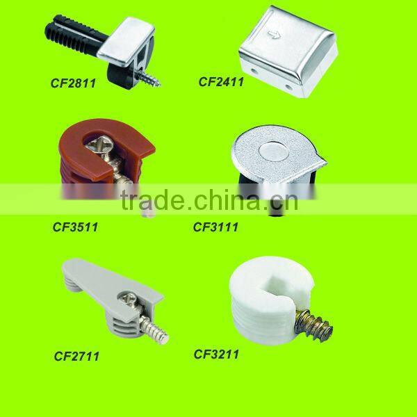 The best business reputation new design zinc alloy+PA Shelf support connector for furniture(CF2811)