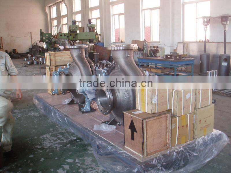 API610 Horizontal Centrifugal carbon steel chemical pump used for ethyl alcohol