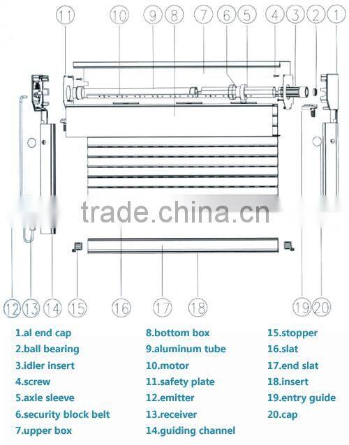 Security Shutters Window Door Shutters Remote Roller Shutters