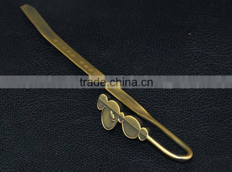 Custom fanncy Metal bookmark, personalized book mark metal bookmark blank